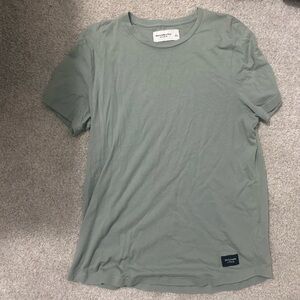 Abercrombie & Fitch Sage Green Short Sleeve Tee